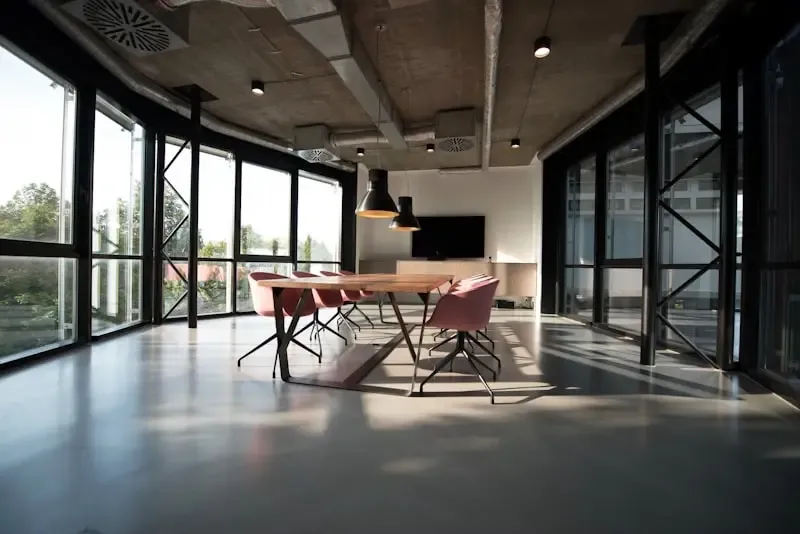 Premium office coffee atmosphere