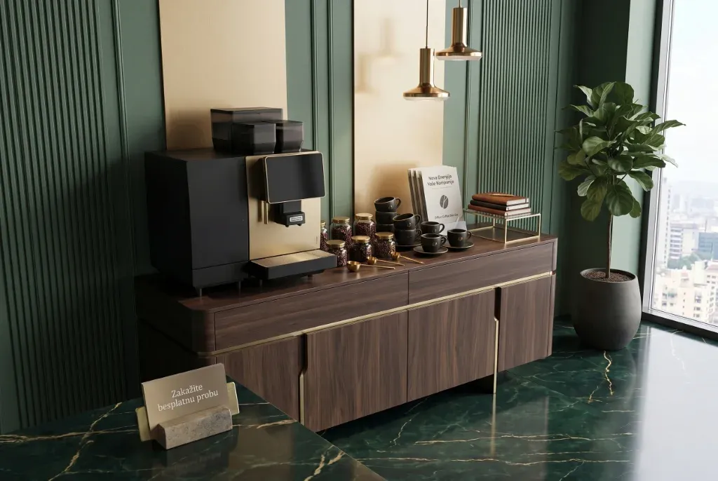 Vrhunski espresso aparati za kafu za moderne kancelarije - Pireus Vend